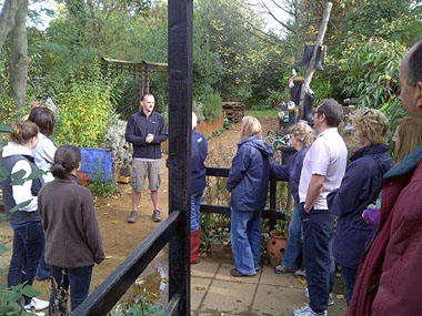 All gathered at start of day